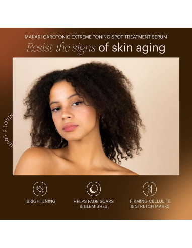 Suero Iluminador Carotónico Makari Naturalle SPF15 42.5 ml