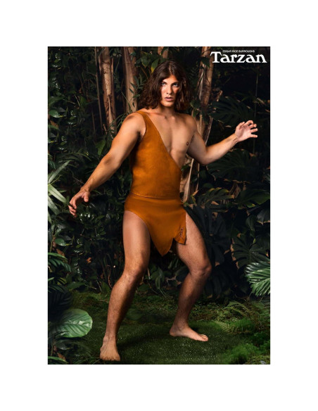 Disfraz de Tarzán para Hombre - Atuendo Selva Talla Pequeña Disfraz de Tarzán para Hombre - Atuendo Selva Talla Pequeña
