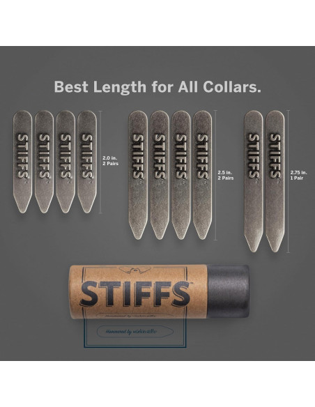 Varillas de Cuello de Latón Wurkin Stiffs - Paquete de 10 Varillas de Cuello de Latón Wurkin Stiffs - Paquete de 10
