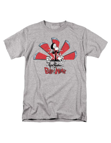 Camiseta Unisex Aventura Grim Billy y Mandy 100% Algodón