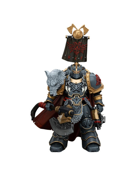 Figura de Acción JOYTOY Warhammer 40k Lobos Espaciales 1/18 Figura de Acción JOYTOY Warhammer 40k Lobos Espaciales 1/18