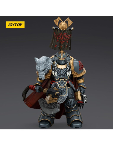Figura de Acción JOYTOY Warhammer 40k Lobos Espaciales 1/18