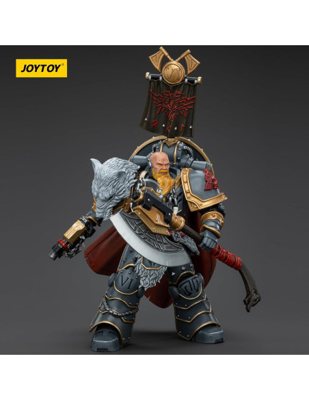 Figura de Acción JOYTOY Warhammer 40k Lobos Espaciales 1/18 Figura de Acción JOYTOY Warhammer 40k Lobos Espaciales 1/18
