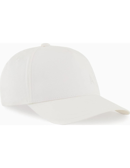 Gorra de béisbol Armani Exchange negra y dorada para hombres Gorra de béisbol Armani Exchange negra y dorada para hombres