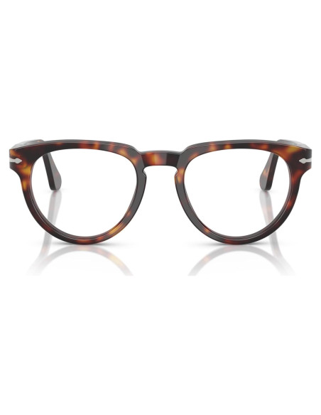 Montura de Gafas Recetadas Redondas Persol PO3377V Habana 50mm Montura de Gafas Recetadas Redondas Persol PO3377V Habana 50mm