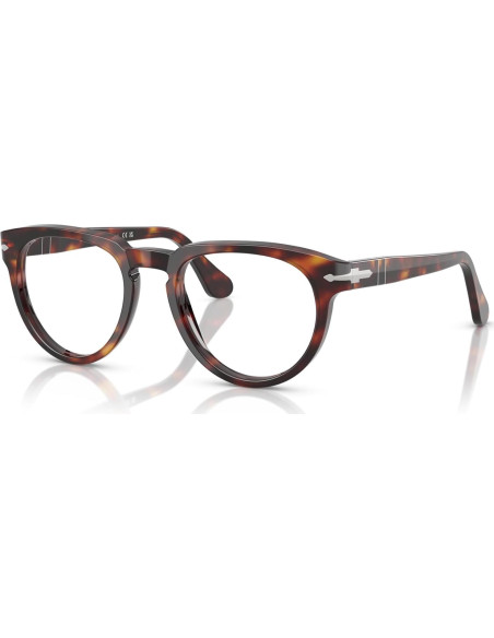 Montura de Gafas Recetadas Redondas Persol PO3377V Habana 50mm Montura de Gafas Recetadas Redondas Persol PO3377V Habana 50mm