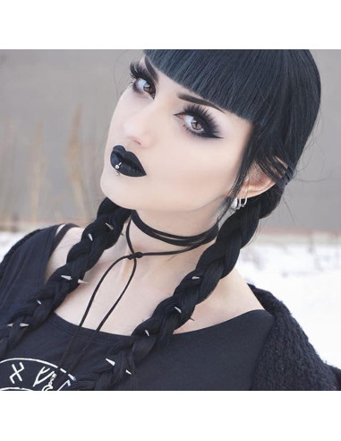 Accesorios de Cabello Gótico Millevibe - 10 Piezas Clips Metal
