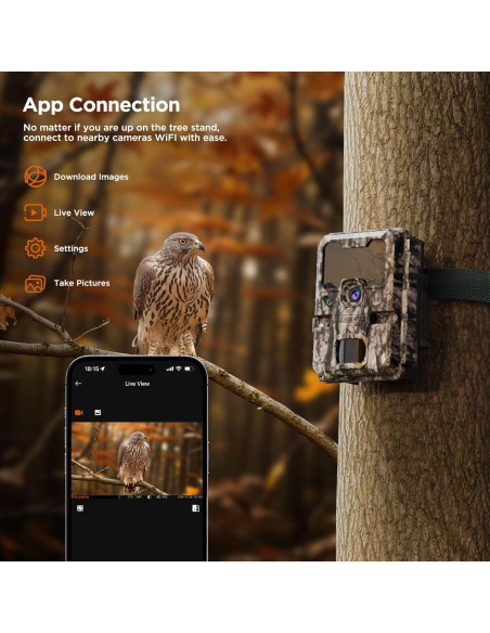 Cámara de Trail WiFi Klarvue Guardian Pro 32MP 4K IP67 Cámara de Trail WiFi Klarvue Guardian Pro 32MP 4K IP67