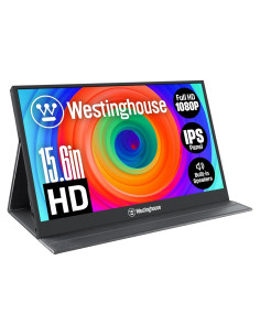 Monitor Portátil Westinghouse 15.6" FHD IPS 1080p con Altavoces