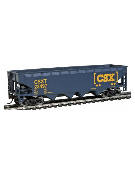 Vagón Volcador Offset Walthers HO CSX 109,5 g Detalles Realistas Vagón Volcador Offset Walthers HO CSX 109,5 g Detalles Realistas