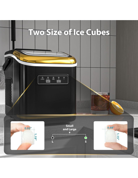 Máquina de Hielo Electactic Compacta 9 Cubos en 6 Min Máquina de Hielo Electactic Compacta 9 Cubos en 6 Min