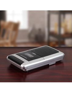 Reproductor Grabador de Cassettes Jensen MCR-100 Plata 2