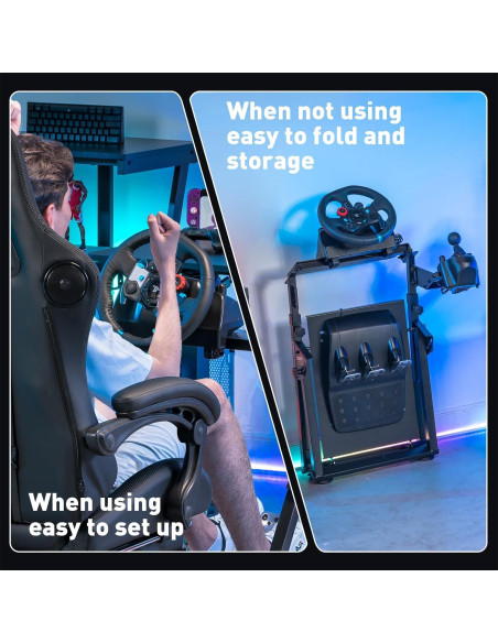 Soporte de Volante GTPLAYER PRO Ajustable para Sim Racing Soporte de Volante GTPLAYER PRO Ajustable para Sim Racing