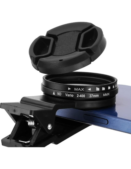 Filtro ND 2-400 para Cámara Novo Tee 37mm Clip-on Filtro ND 2-400 para Cámara Novo Tee 37mm Clip-on