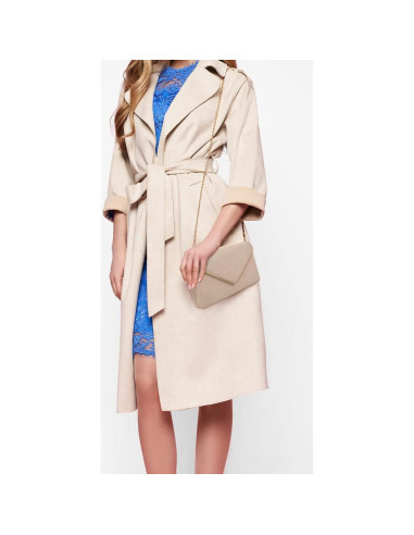 Cartera Clutch BBjinronjy para Mujeres en Ante Sintético Nude