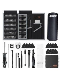 Juego de Destornilladores de Precisión JAKEMY 202 en 1 Profesional