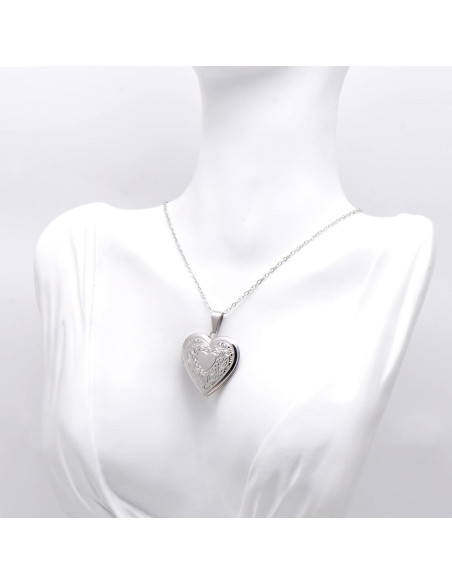 Collar Colgante Corazón Acero Inoxidable Paialco 43cm Collar Colgante Corazón Acero Inoxidable Paialco 43cm