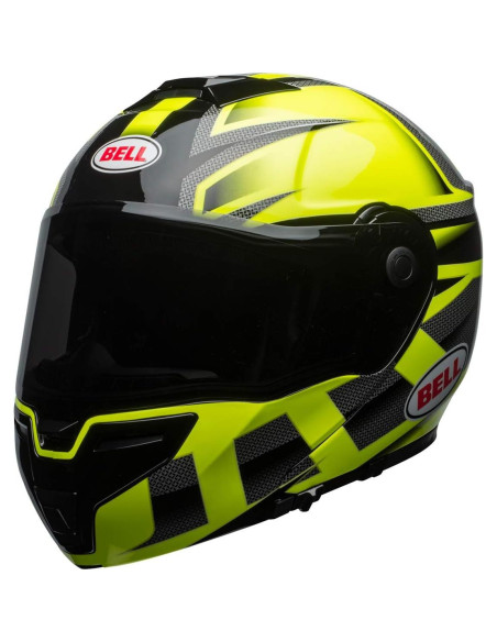 Casco Modular Bell SRT Verde Hi-Viz/Negro Pequeño Casco Modular Bell SRT Verde Hi-Viz/Negro Pequeño