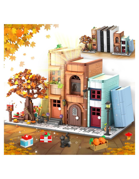 Juego de Construcción Sujetalibros TekYetoi 1488 Piezas Juego de Construcción Sujetalibros TekYetoi 1488 Piezas