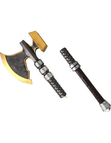 Hacha de Batalla de Espuma PU CoserWorld 71cm LARP Halloween