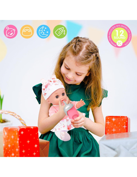 Juego de Cuidado de Muñecas PROOU 20 Piezas Accesorios Juego de Cuidado de Muñecas PROOU 20 Piezas Accesorios