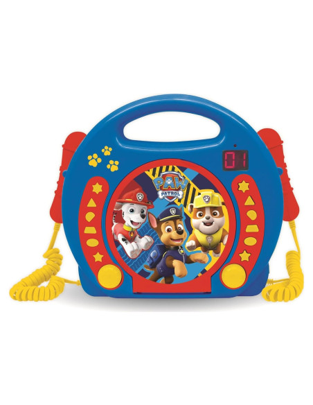 Reproductor de Karaoke Lexibook Paw Patrol con 2 Micrófonos Reproductor de Karaoke Lexibook Paw Patrol con 2 Micrófonos