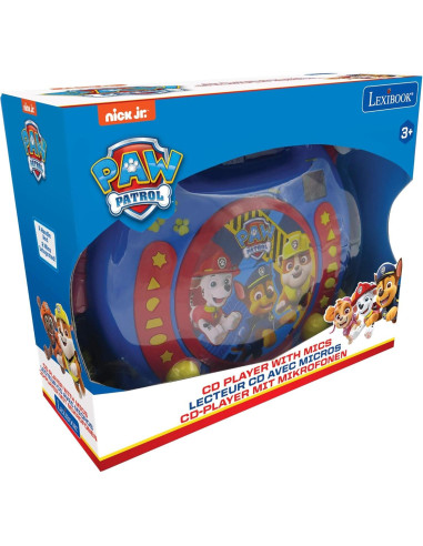Reproductor de Karaoke Lexibook Paw Patrol con 2 Micrófonos