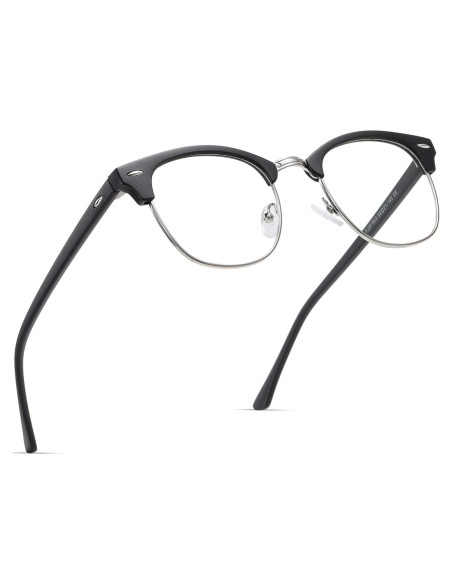Gafas AOMASTE Anti Luz Azul Media Montura UV Clara Gafas AOMASTE Anti Luz Azul Media Montura UV Clara