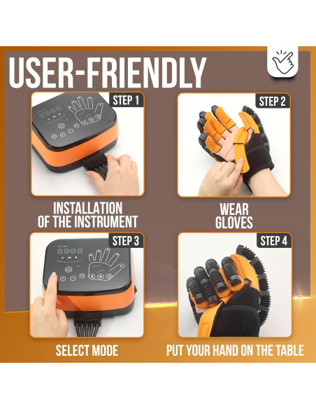Guantes de Rehabilitación Linkox - Robótico Mano Izquierda XL Guantes de Rehabilitación Linkox - Robótico Mano Izquierda XL