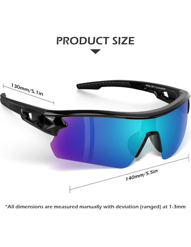 Gafas de Seguridad OXG 3 Paquete ANSI Z87.1 Multicolor