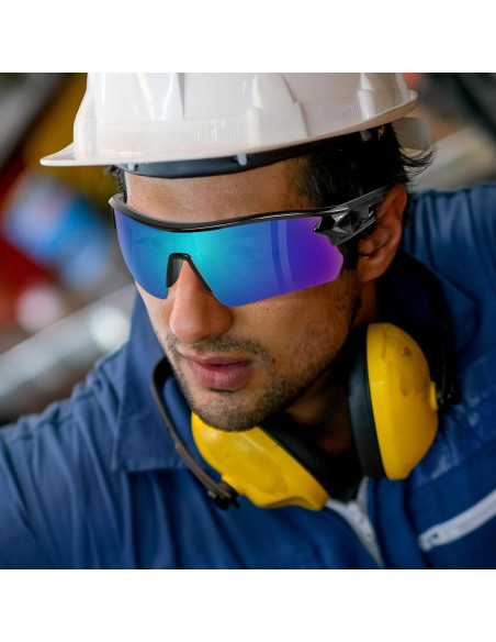 Gafas de Seguridad OXG 3 Paquete ANSI Z87.1 Multicolor Gafas de Seguridad OXG 3 Paquete ANSI Z87.1 Multicolor