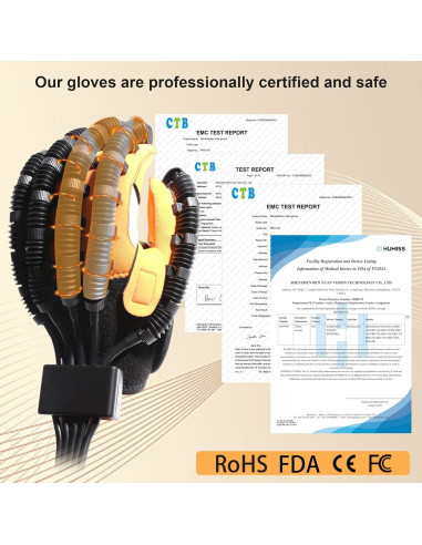 Guantes Robóticos de Rehabilitación Thandver para Mano