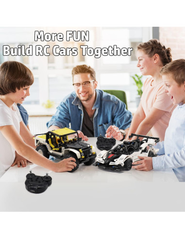 Kit de Construcción Coche RC WisePlay 457 Piezas 8+ Años
