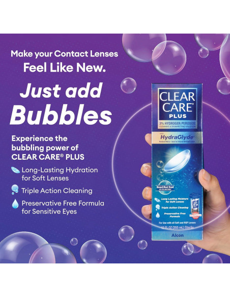 Clear Care Plus Solución de Limpieza y Desinfección 354 ml Clear Care Plus Solución de Limpieza y Desinfección 354 ml