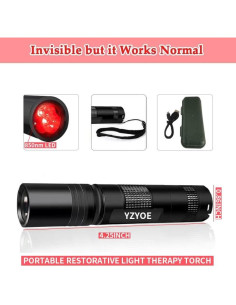 Terapia de Luz Roja YZYOE S5 3H para Dolor Muscular 2