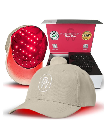 Gorro de Crecimiento Capilar GroWell - Luz Roja 650 nm Gorro de Crecimiento Capilar GroWell - Luz Roja 650 nm