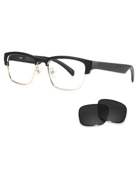 Gafas Inteligentes de Audio Bluetooth Delhi Tornado con Filtro UV