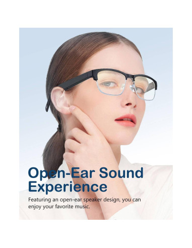 Gafas Inteligentes de Audio Bluetooth Delhi Tornado con Filtro UV