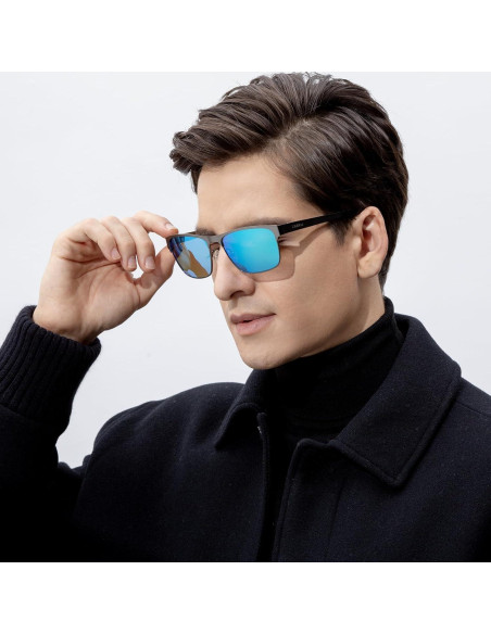 Gafas de sol CARFIA metal polarizadas UV400 para hombres Gafas de sol CARFIA metal polarizadas UV400 para hombres
