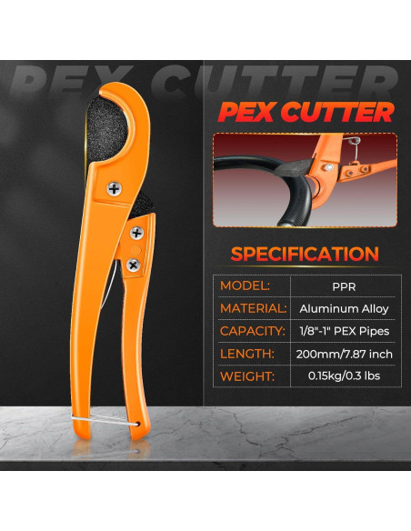 Kit de Herramienta de Expansión PEX Saker SD-F1960 3 Cabezas Kit de Herramienta de Expansión PEX Saker SD-F1960 3 Cabezas