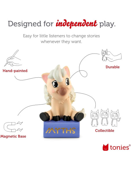Tonies Mitos Griegos: Juguete de Audio con 5 Historias Tonies Mitos Griegos: Juguete de Audio con 5 Historias