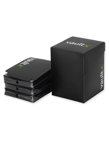 Caja de Barajas Vault X Negra + 150 Fundas Estándar