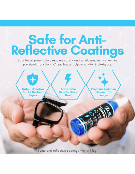 Spray Anti-Niebla Zclear 177ml | Limpiador de Gafas y Lentes Spray Anti-Niebla Zclear 177ml | Limpiador de Gafas y Lentes