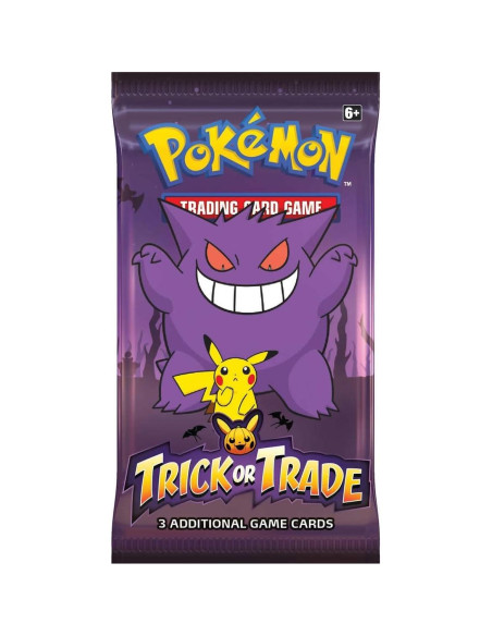 Paquete de 120 Mini Paquetes Pokémon Trick or Trade 2023 Paquete de 120 Mini Paquetes Pokémon Trick or Trade 2023