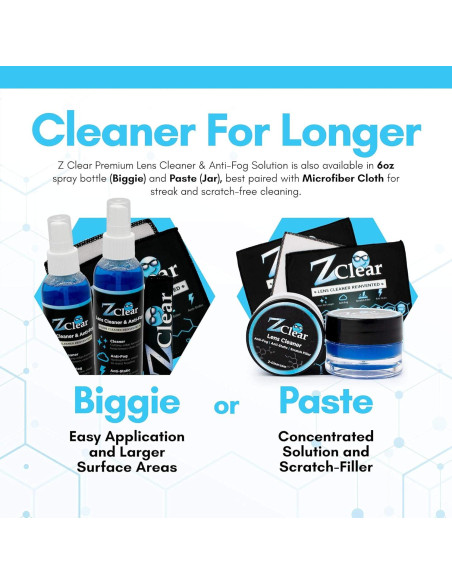 Spray Anti-Niebla Zclear 177ml | Limpiador de Gafas y Lentes Spray Anti-Niebla Zclear 177ml | Limpiador de Gafas y Lentes
