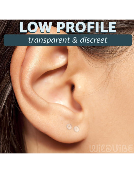 Pendientes Transparentes Bioflex WildVibe 20g para Deportes Pendientes Transparentes Bioflex WildVibe 20g para Deportes