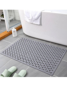 Alfombrilla de Ducha Antideslizante EOOXEKFX 46x79 cm 2