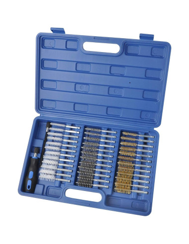 Juego de Cepillos de Alambre 38 Piezas WINTOOLS Acero Nylon