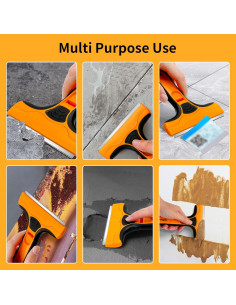 Raspador de Cuchilla Ancha JiangCore 10,16 cm con 15 Cuchillas 2