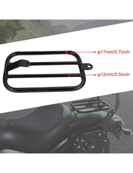 Soporte de Equipaje Xitomer para Vulcan S 2015-2025 Soporte de Equipaje Xitomer para Vulcan S 2015-2025